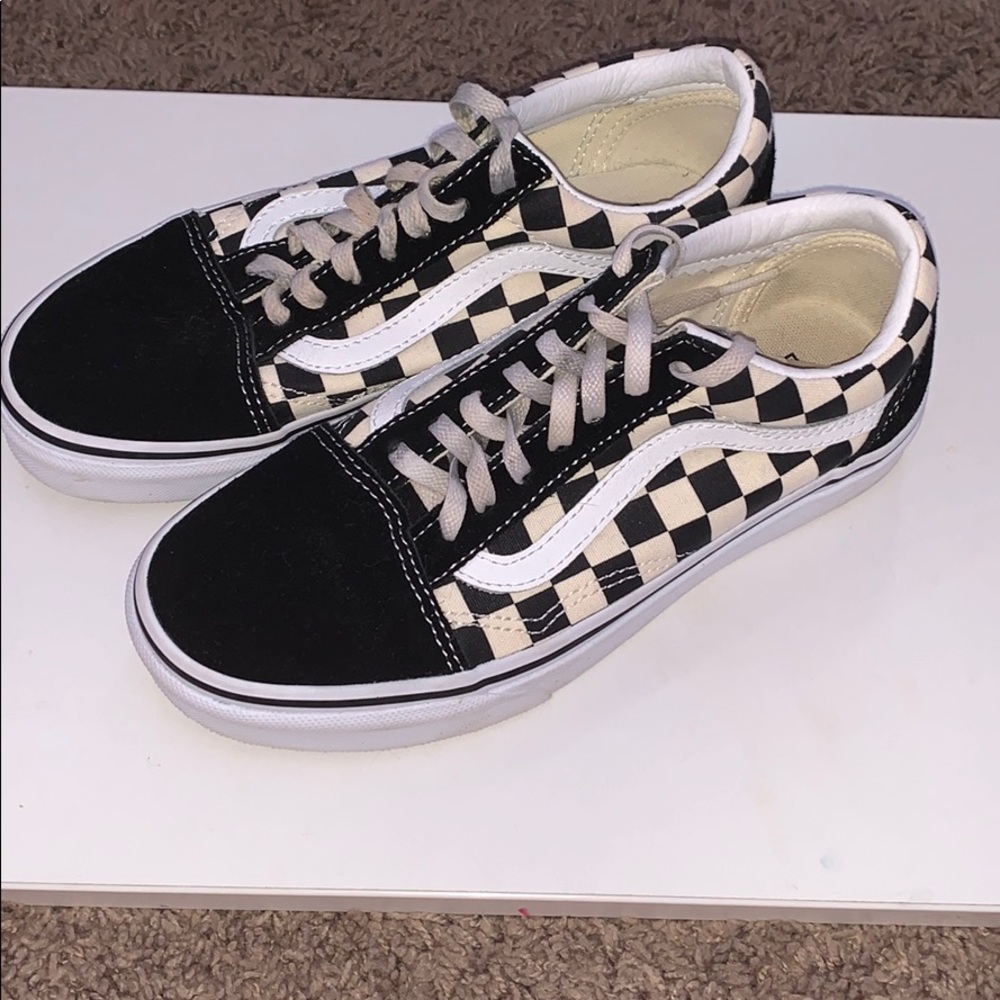 Checkered vans
